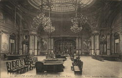 Le Casino - le Salon Vert Postcard