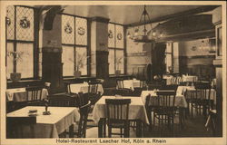 Hotel-Restaurant Laacher Hof Cologne, Germany Postcard Postcard