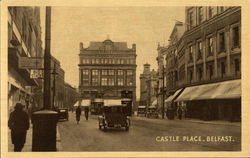 Castle Place, Belfast UK Ireland Postcard Postcard