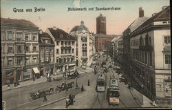 Molken Markt und Spandauerstrasse Postcard