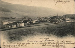 Travers (View of) Neuchâtel, Switzerland Postcard Postcard