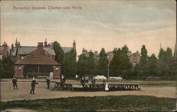 Recreation Grounds Chorlton-cum-Hardy, England Postcard Postcard