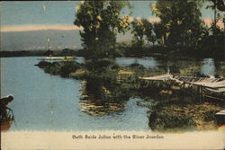 Beth Saida Julius with the river jourdan Postcard