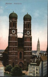 Frauenkirche Munich, Germany Postcard Postcard