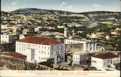 Nazareth. Vue du Casa Nova Eglise de l'annonciation Postcard