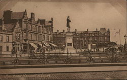 Burns Monument & Square Ayr, Scotland Postcard Postcard