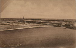 Ayr - Pier Looking West Scotland Postcard Postcard