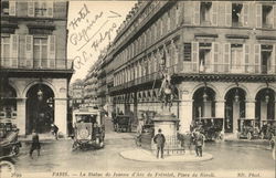 PARIS - La statue de jeanne d'arc de Fremet, Place de Rivoli France Postcard Postcard