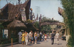 Adventureland, Disneyland Postcard