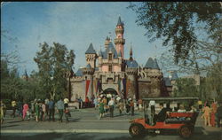 Sleeping Beauty's Castle Disney Postcard Postcard Postcard