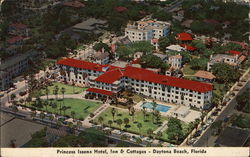 Princess Issena Hotel, Inn & Cottages Daytona Beach, FL Postcard Postcard Postcard