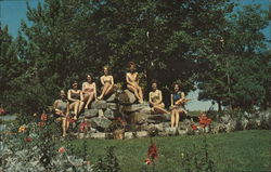 Scott's Oquaga Lake House - Miss Oquaga bathing beauty contestants Deposit, NY Postcard Postcard Postcard