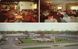 The Springs Motel - Dining Room - Cocktail Lounge and Private dining Lexington, CA Postcard Postcard Postcard