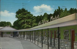 Hi-View Motel Postcard