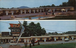 Rio Motel and Coffee Shop Johnson City, TN Postcard Postcard Postcard