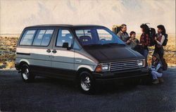 Ford Aerostar Wagon Trucks Postcard Postcard Postcard