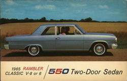 1965 Rambler Classic 550 Two-Door Sedan Postcard