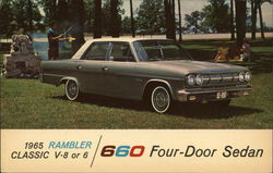 1965 Rambler Classic 660 Four-Door Sedan Postcard