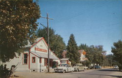 Street Scene Knights Ferry, CA Postcard Postcard Postcard