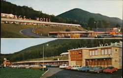 King's Motel, Restaurant and Cocktail Lounge Williamsport, PA Postcard Postcard Postcard