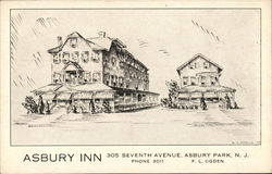 Asbury Inn Postcard