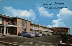 Cleveland TraveLodge Postcard