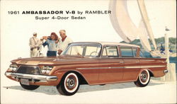 1968 Rambler Ambassador V-8 Cars Postcard Postcard Postcard