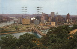 Golden Triangle from Mt. Washington PIttsburgh, PA Postcard Postcard Postcard