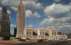 Federal Building, Gulf Building and Koppers Building Pittsburgh, PA Postcard Postcard Postcard