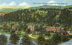 Aerial View Darlington School For Boys Postcard