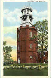 Old Town Clock Rome, GA Postcard Postcard