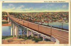 Aurora Bridge Postcard