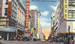 Main Street Postcard