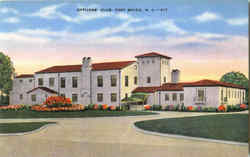 Officers Club Postcard