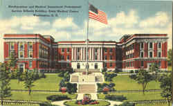 Headquarters And Medical Department Professional Service Schools Building Washington, DC Washington DC Postcard Postcard