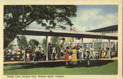 Kiddie Land, Buckroe Park Virginia Postcard Postcard