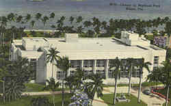 Library In Bayfront Park Postcard