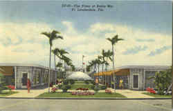 The Plaza At Bahia Mar Fort Lauderdale, FL Postcard Postcard