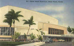 Miami Beach Auditorium Postcard