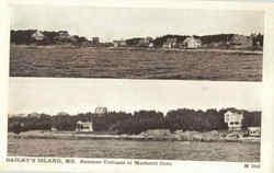 Summer Cottages At Mackerel Cove Postcard