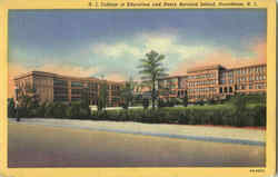 R. I. College Of Education And Henry Barnard School Postcard