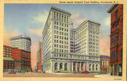 Rhode Island Hospital Trust Building Postcard