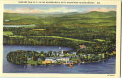 Saranac Inn Adirondacks, NY Postcard Postcard