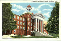 Myers Hall, Wittenberg College Postcard