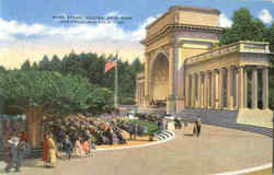 Band Stand, Golden Gate Park San Francisco, CA Postcard Postcard