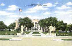 Administration T. C. U. Bldg Postcard