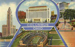 Columbus Ohio Postcard Postcard