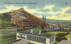 Coal Mining In Anthracite Region Pennsylvania Postcard Postcard