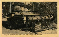 Amerikaanse Mijnenveger (Sweeptank) in het museumpark, te Overloon Netherlands Benelux Countries Postcard Postcard