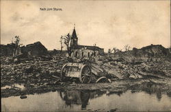 Nach dem Sturm Bezonvaux, France World War I Postcard Postcard